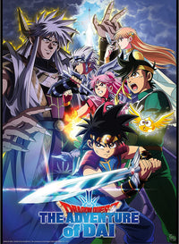 Dragon Quest: La Quête de Daï - Poster - Groupe Dai vs Vearn
