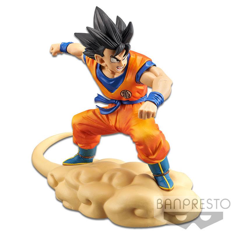 DRAGON BALL Z - Figurine Son Goku - Flying Nimbus - BANPRESTO