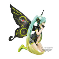 Hatsune Miku - Figurine - Hatsune Miku - Racing Miku 2017 Team Ukyo Cheering - BANPRESTO CHRONICLE