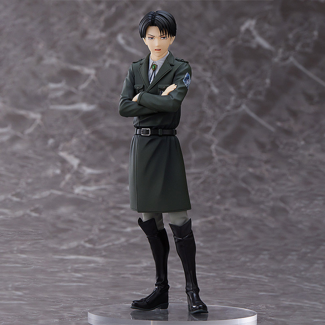 L'ATTAQUE DES TITANS - Figurine Levi Ackerman - POP UP PARADE - Dark Color Ver. European Exclusive