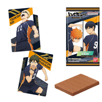 Haikyuu !! - Gaufrette + Carte à collectionner - Card Wafer Vol.2