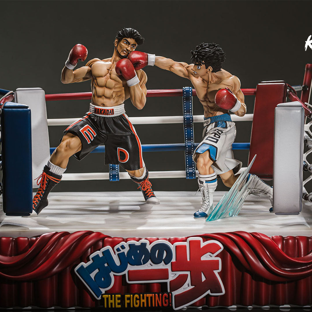 Ippo em vitrine na França. As - Hajime no Ippo Extreme