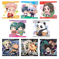 Jujutsu Kaisen - Gaufrette Jujutsu Kaisen + Sticker à collectionner - Magical Round Deformed Seal Wafer Vol.4