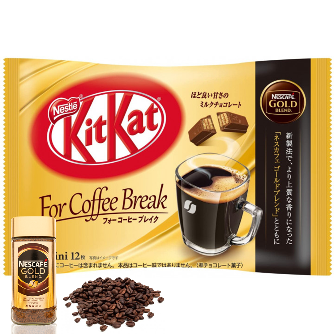 Kit Kat Mini - Nescafé Gold - For Coffee Break - Nestlé