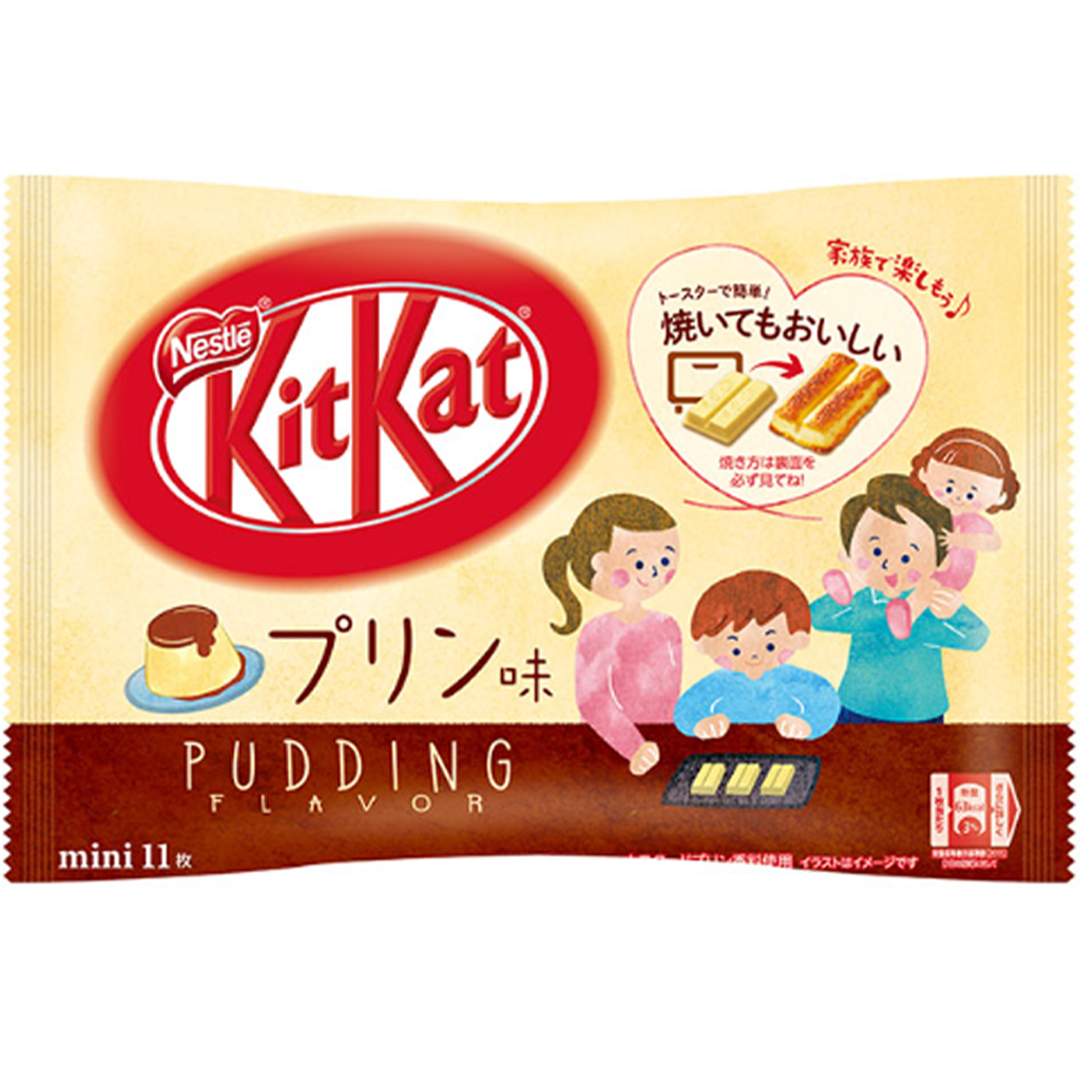 Kit Kat Japonais - Pudding - Edition Limitée - Nestlé