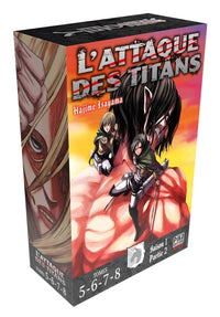 L'Attaque des Titans - Shingeki No Kyojin - Coffret Tome 05 à 08