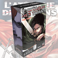 L'Attaque des Titans - Shingeki No Kyojin - Coffret Tome 09 à 12