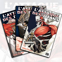 L'Attaque Des Titans - Tome 01, 02, 03 (Offre Découverte)