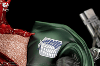 L'Attaque Des Titans - Résine - Livai vs Titan Bestial - 45cm - KITSUNE STATUE