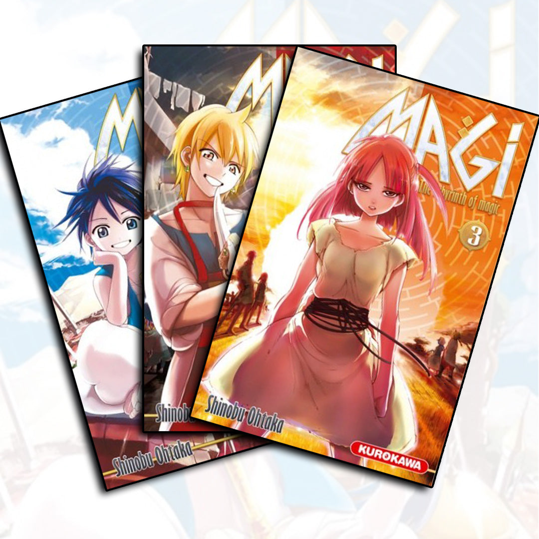 Magi The Labyrinth Of Magic - Tome 01, 02, 03 (Offre Découverte)