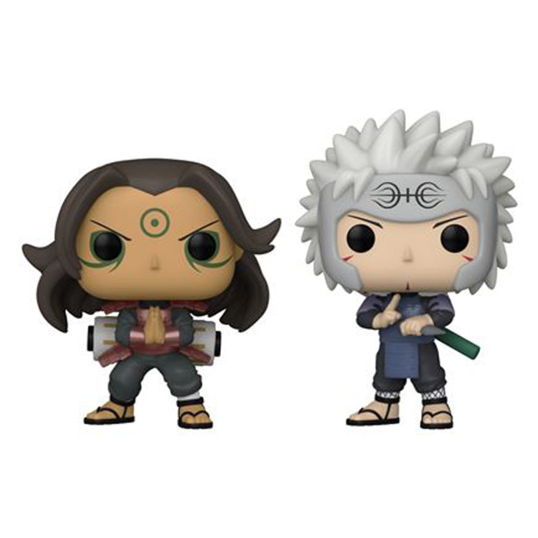 NARUTO SHIPPUDEN - FUNKO POP! - Figurine Hashirama & Tobirama - Pack 2 Pop - Special Edition US