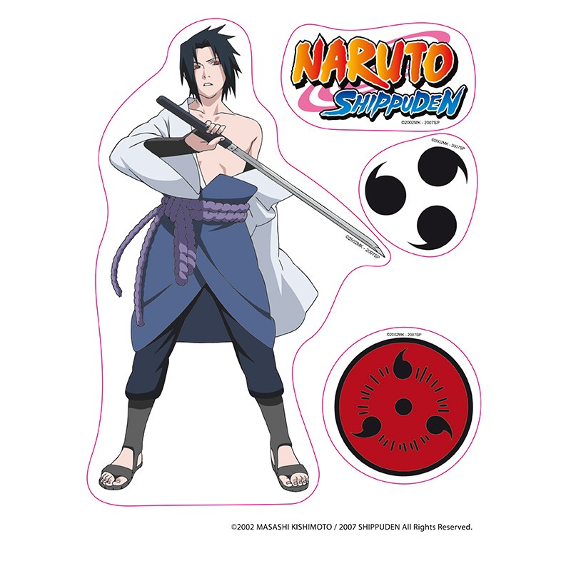 NARUTO SHIPPUDEN - Stickers - Sasuke & Itachi Uchiha
