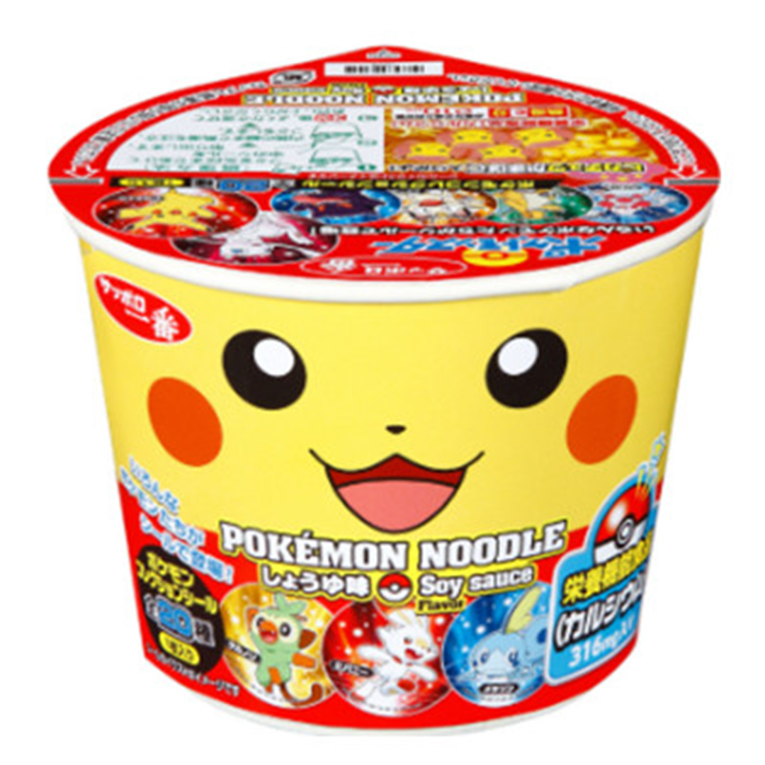 Nouilles sauce Soja Sapporo Ichiban - Pokémon