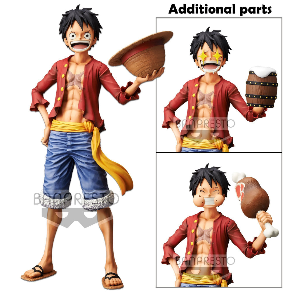 ONE PIECE - Figurine - Monkey D. Luffy - GRANDISTA NERO