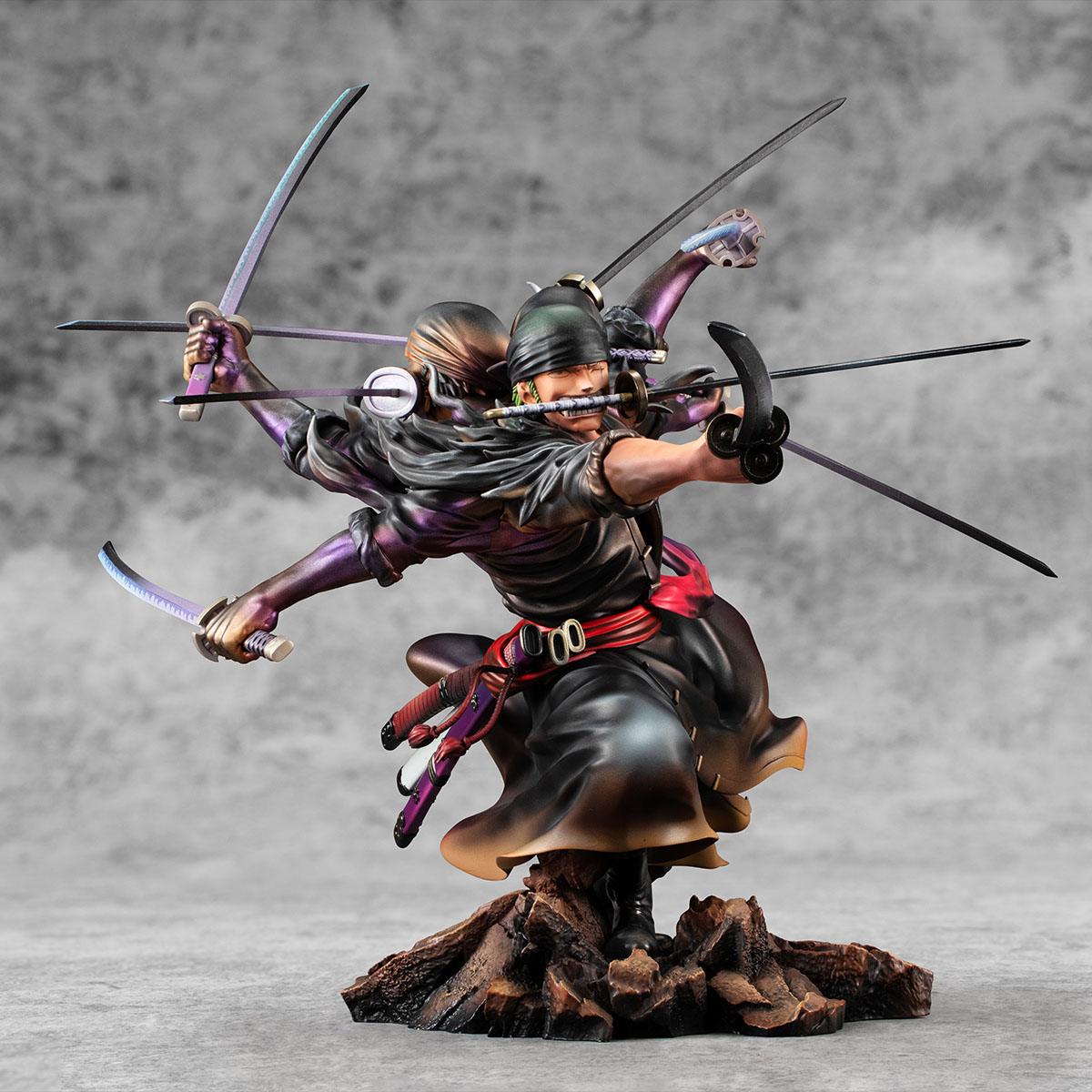 ONE PIECE - Figurine Roronoa Zoro - (Model P.O.P SA Maximum) Ver. Demon Spirit Kyuutouryuu Asura - MEGAHOUSE