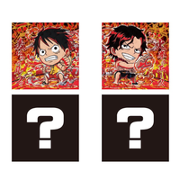 Large Pirate Seal Wafer Log.2  - One Piece - Bandai