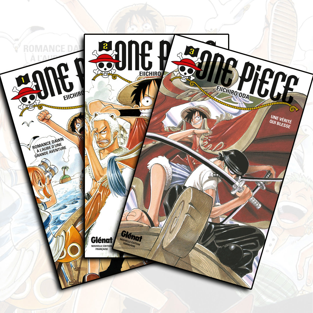 One Piece - Tome 01, 02, 03 (Offre découverte)