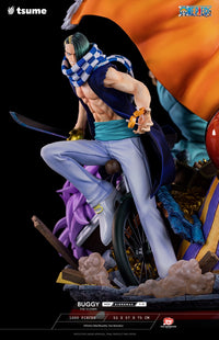 ONE PIECE - Résine - Statue Baggy Le Clown - 1/4 HQS Dioramax - Tsume Art