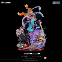 ONE PIECE - Résine - Statue Baggy Le Clown - 1/4 HQS Dioramax - Tsume Art