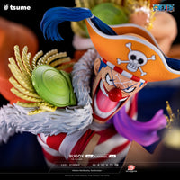 ONE PIECE - Résine - Statue Baggy Le Clown - 1/4 HQS Dioramax - Tsume Art