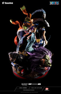 ONE PIECE - Résine - Statue Baggy Le Clown - 1/4 HQS Dioramax - Tsume Art