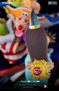 ONE PIECE - Résine - Statue Baggy Le Clown - 1/4 HQS Dioramax - Tsume Art