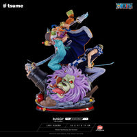ONE PIECE - Résine - Statue Baggy Le Clown - 1/4 HQS Dioramax - Tsume Art