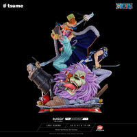 ONE PIECE - Résine - Statue Baggy Le Clown - 1/4 HQS Dioramax - Tsume Art