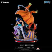 ONE PIECE - Résine - Statue Baggy Le Clown - 1/4 HQS Dioramax - Tsume Art