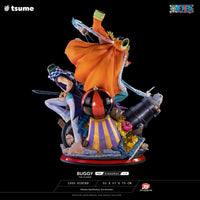 ONE PIECE - Résine - Statue Baggy Le Clown - 1/4 HQS Dioramax - Tsume Art