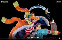 ONE PIECE - Résine - Statue Baggy Le Clown - 1/4 HQS Dioramax - Tsume Art