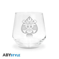 One Piece - Set 2 Verres - Luffy & Ace Skulls