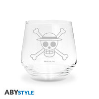 One Piece - Set 2 Verres - Luffy & Ace Skulls