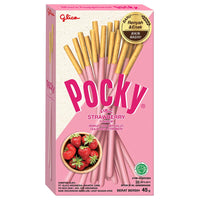 Pocky - Biscuits Extra Fins - Fraise