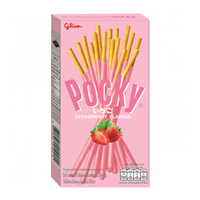 Pocky - Biscuits Extra Fins - Fraise