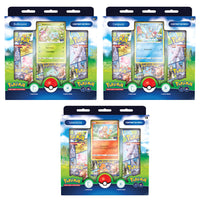 Coffret Pin's - Bulbizarre, Salamèche ou Carapuce - JCC Pokémon