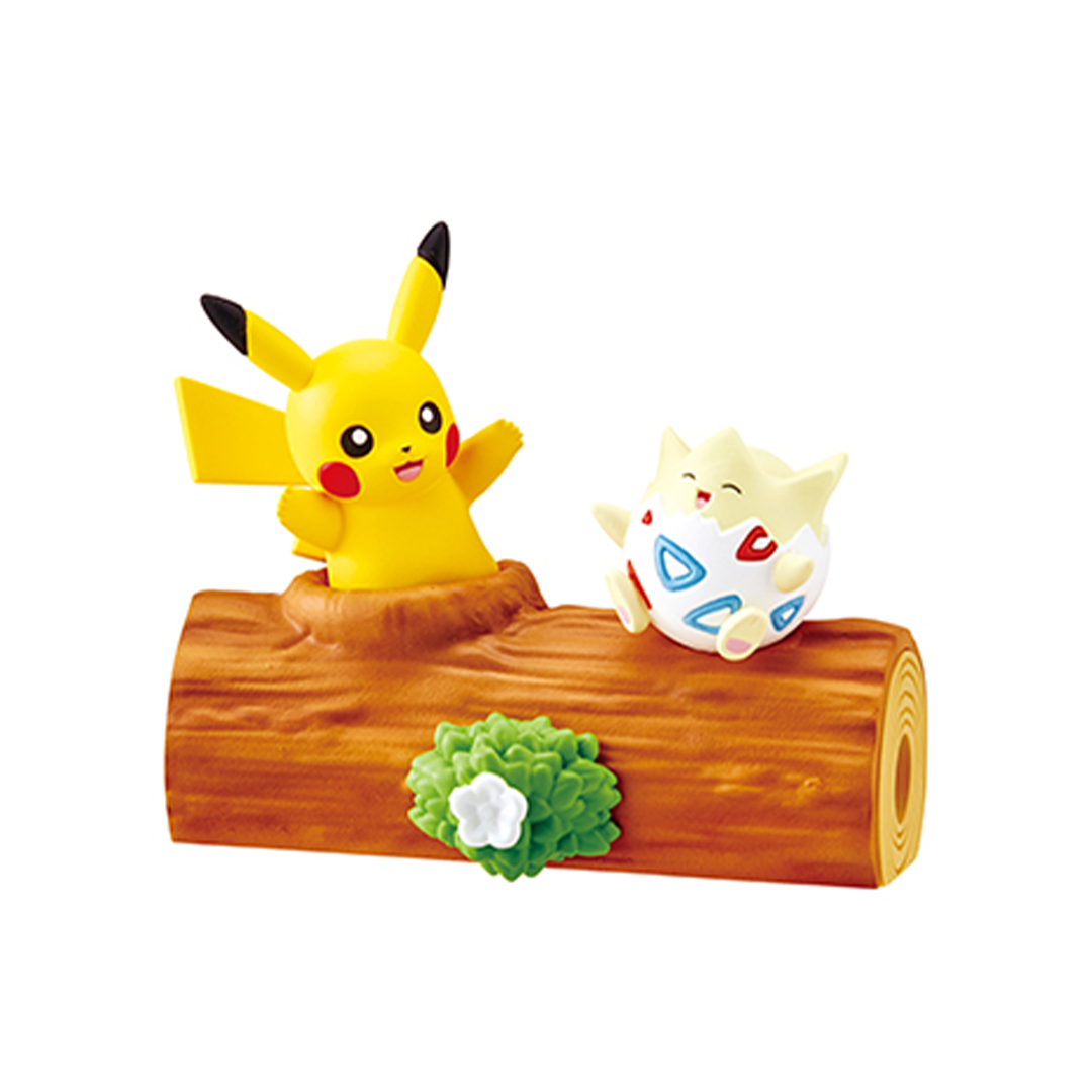 Pokémon - Figurine Pikachu & Togepi - Pokémon Connect! Good Friends Tree 2 Carefree Afternoon - RE-MENT