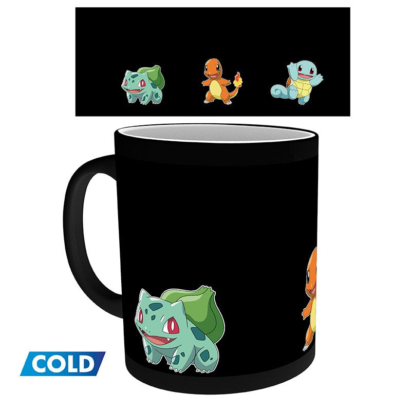 Pokémon - Mug thermoréactif - Evolutions Starters Kanto