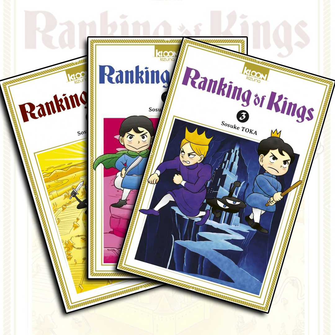 Ranking Of Kings - Tome 01, 02, 03 (Offre Découverte)