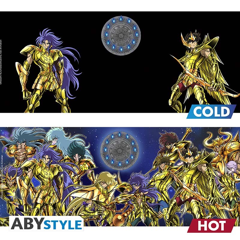 Mug Les Chevaliers Du Zodiaque - Saint Seiya - 325 Ml - Céramique - Neuf