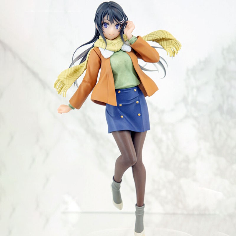 SEISHUN BUTA YAROU WA BUNNY GIRL SENPAI NO YUME WO MINAI - Figurine - Mai Sakurajima - Fuyufuku ver. - TAITO