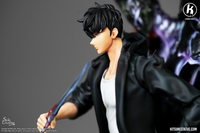 Solo Leveling - Statue - SUNG ET SES OMBRES - 46cm- KITSUNE STATUE