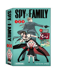Spy x Family - Coffret Tome 01, 02, 03 + Poster