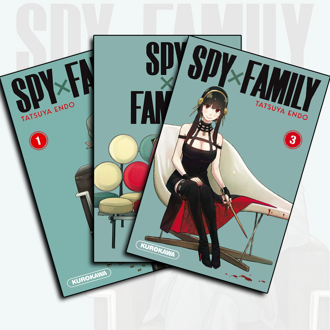 Spy x Family - Tome 01, 02, 03 (Offre Découverte)