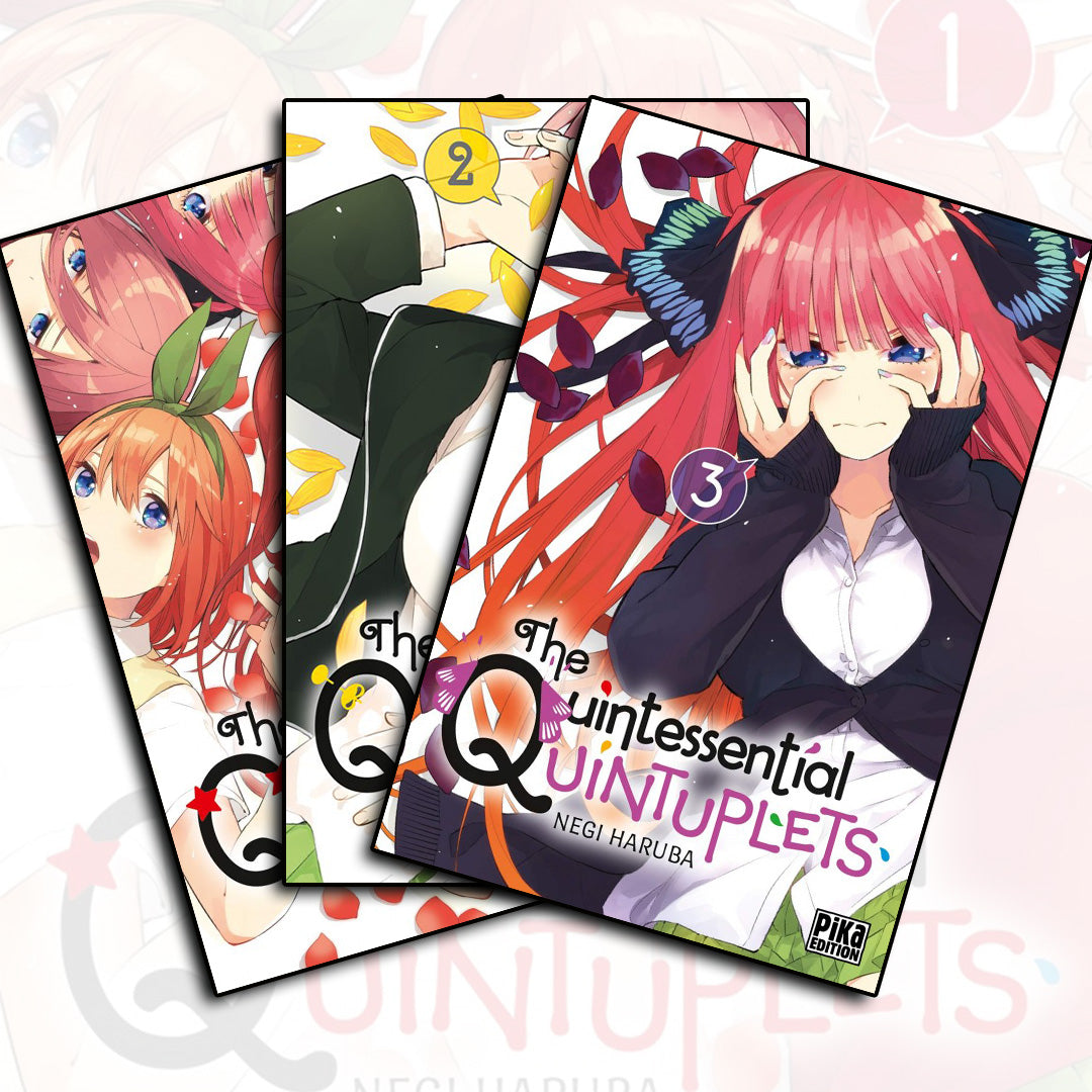 The Quintessential Quintuplets - Tome 01, 02, 03