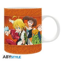 The Seven Deadly Sins - Mug - Meliodas, Ban, Diane & King