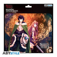The Rising of The Shield Hero - Tapis de souris - Naofumi & Raphtalia