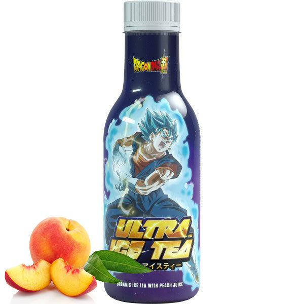 Ultra Ice Tea - Boisson à la Pêche - Dragon Ball Super - Vegeto