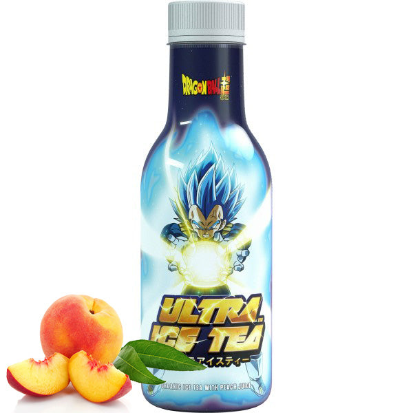 Ultra Ice Tea - Boisson à la Pêche - Dragon Ball Super - Vegeta