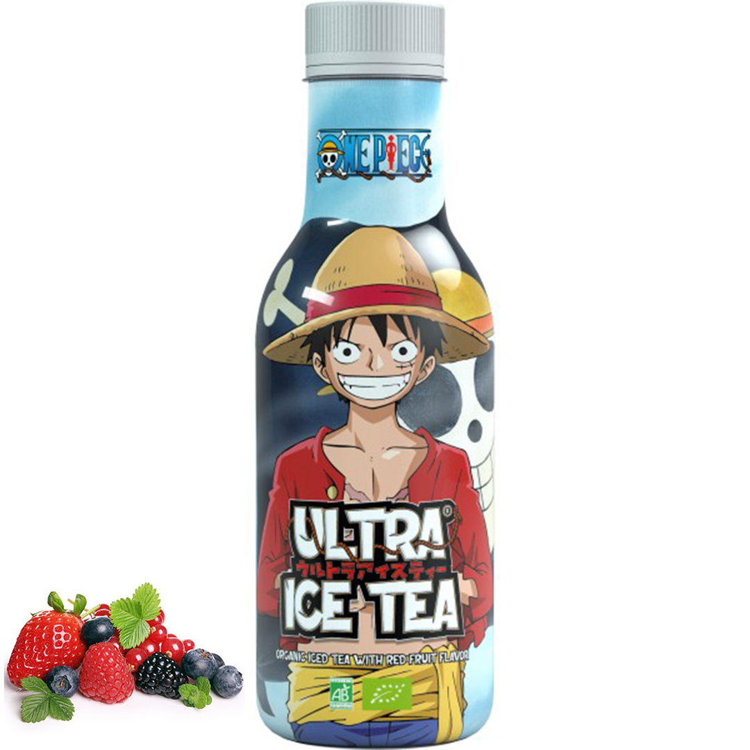 Ultra Ice Tea - Boisson Fruits Rouges - One Piece - Luffy